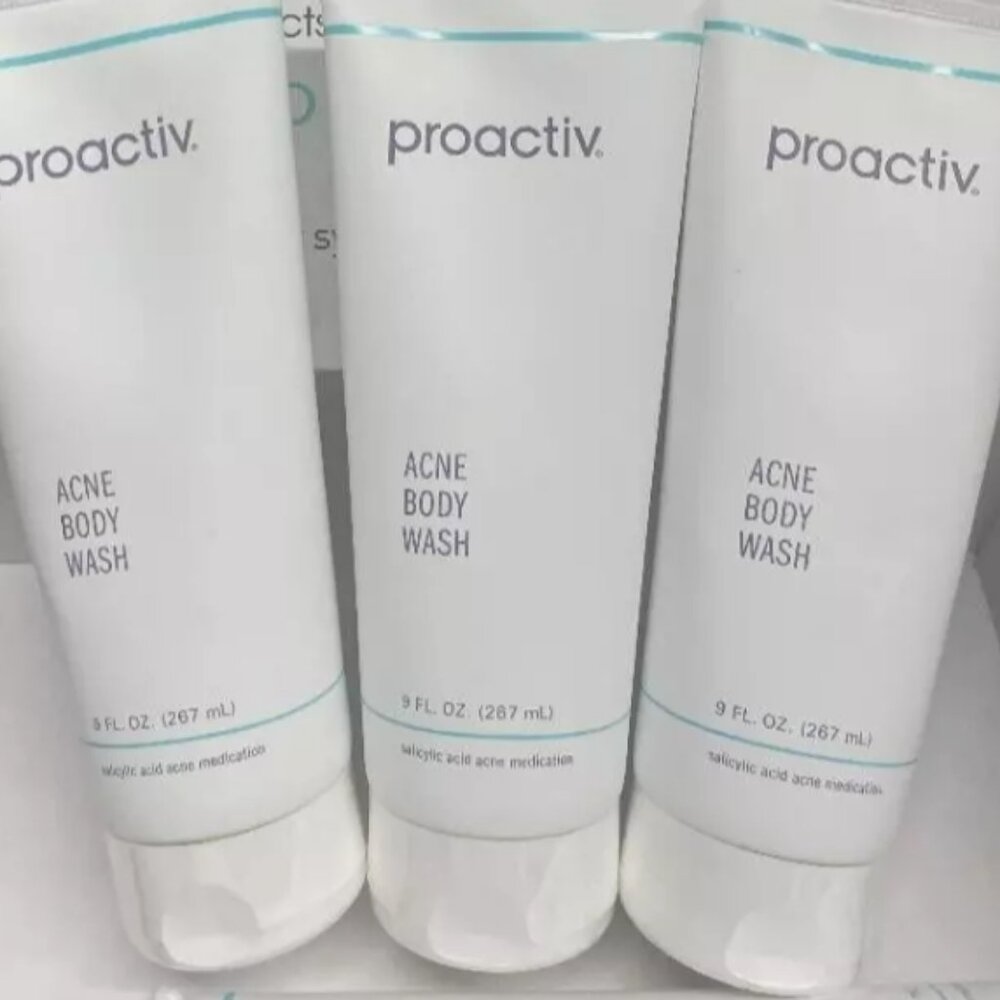 3 Proactiv Acne Body Wash 9 Fl Oz EXP 01/2026